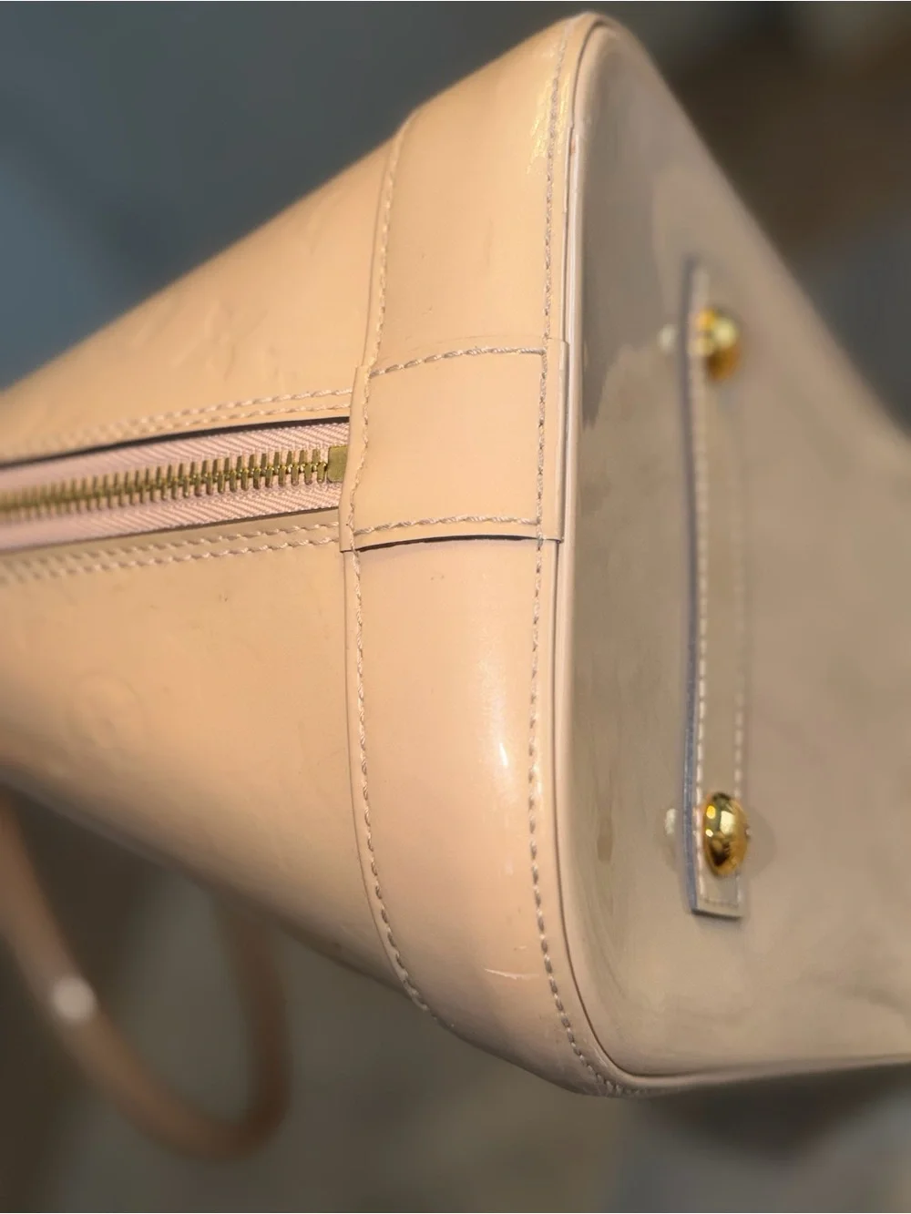 Louis Vuitton polished patent